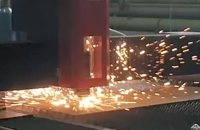 Видео FL-L1530F-3000-Raycus Лазерный станок для резки листового металла