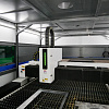 FL-L1560FH-8000-Raycus Станок лазерной резки металла с ЧПУ, кабинетная защита